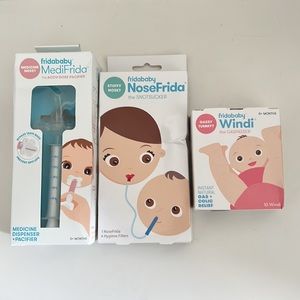 NIB Frida Baby:  MediFrida, NoseFrida and Windi